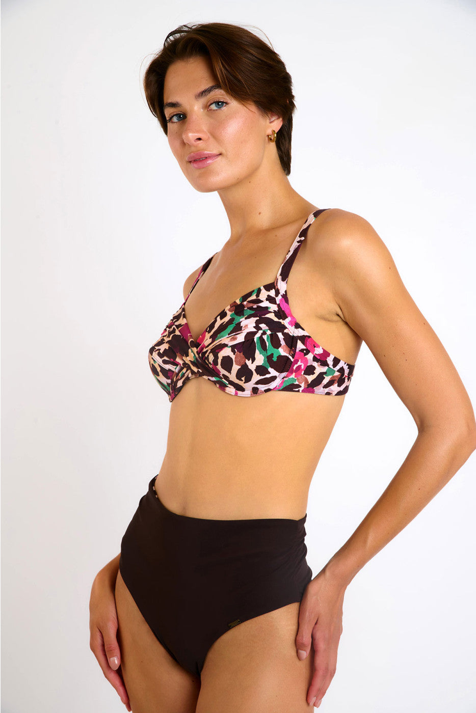 MAILLOT DEUX PIECE IMPRIME ANIMAL SASKIA & ADELES BARBATI